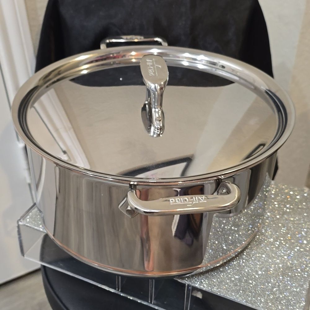 All-Clad Copper Core 8QT Covered Stock Pot - Picture 15 of 16